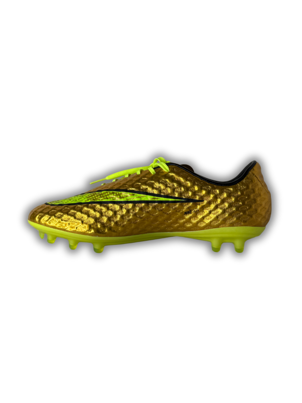 Nike Hypervenom Phantom 1 FG - Gold/Volt/Black - Image 2