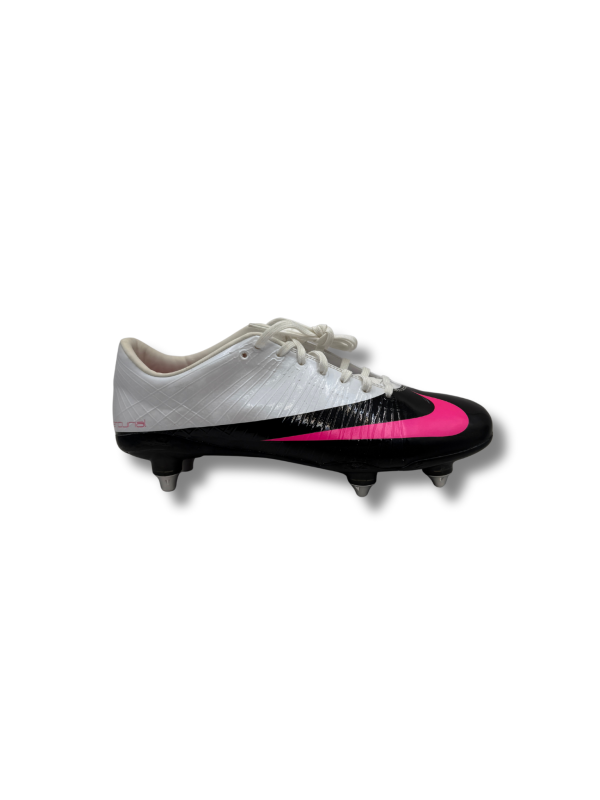 Nike Mercurial Vapor Superfly 1 SG - White / Pink Flash / Black / Silver