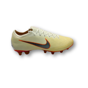 Nike Mercurial Vapor XII Elite AG-Pro - White/Metallic Cool Grey/Total Orange